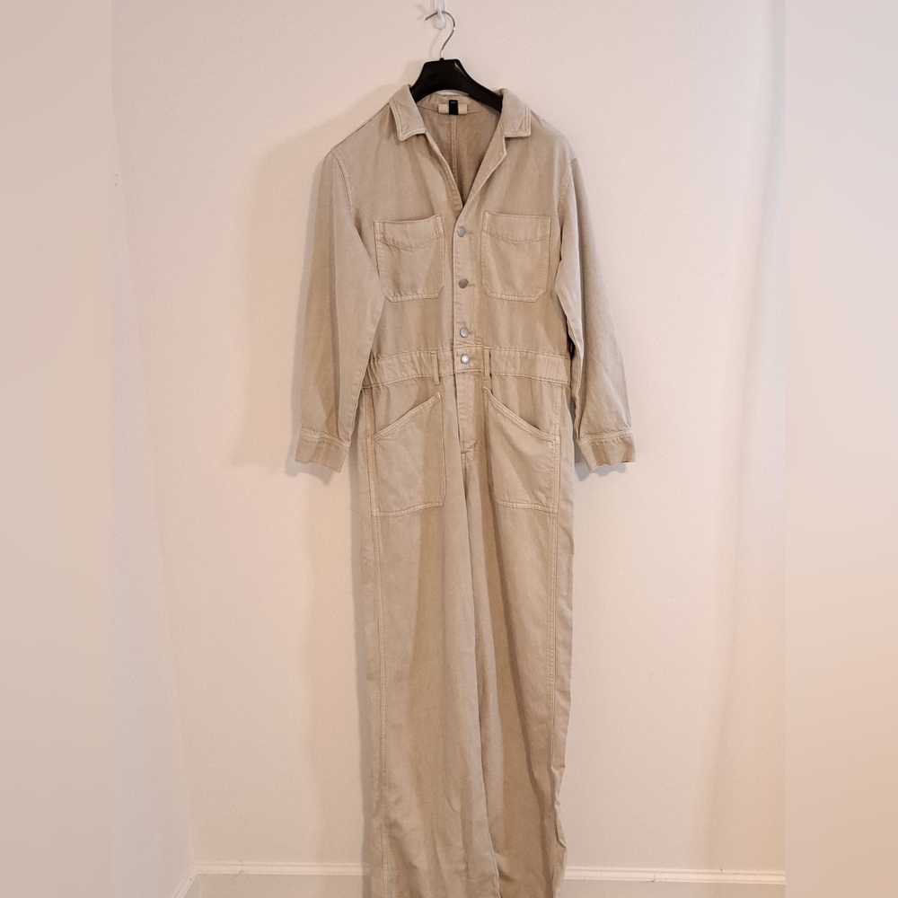 Universal Thread Beige Long Sleeve Beltloops@ Wai… - image 4